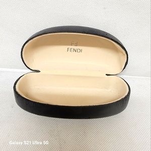 FENDI BLACK‎ HARD EYEGLASSES SUNGLASSES CASE